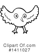 Bird Clipart #1411027 by lineartestpilot