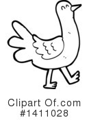 Bird Clipart #1411028 by lineartestpilot