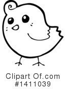 Bird Clipart #1411039 by lineartestpilot