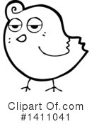 Bird Clipart #1411041 by lineartestpilot