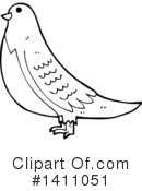 Bird Clipart #1411051 by lineartestpilot