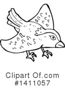 Bird Clipart #1411057 by lineartestpilot