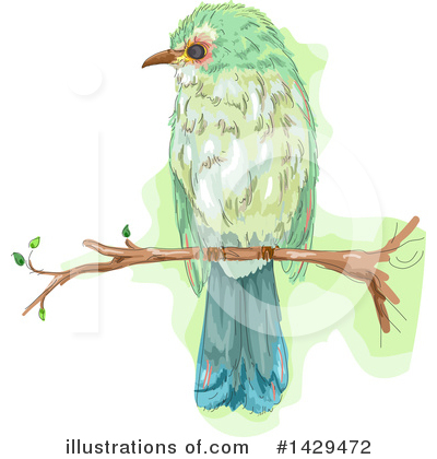 Royalty-Free (RF) Bird Clipart Illustration by BNP Design Studio - Stock Sample #1429472