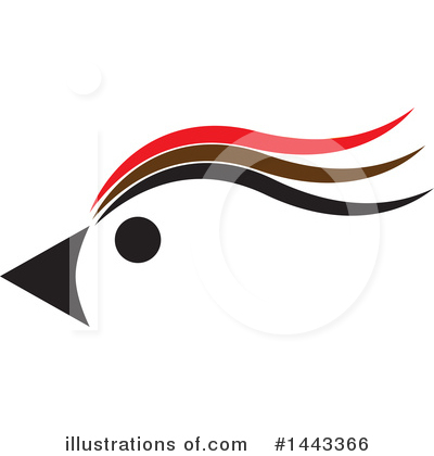 Royalty-Free (RF) Bird Clipart Illustration by ColorMagic - Stock Sample #1443366