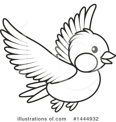 Royalty-Free (RF) Bird Clipart Illustration by Alex Bannykh - Stock Sample #1444932