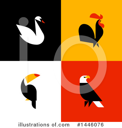 Royalty-Free (RF) Bird Clipart Illustration by elena - Stock Sample #1446076