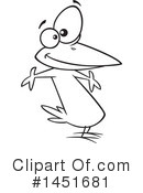 Bird Clipart #1451681 by toonaday