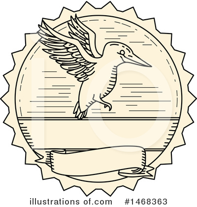 Royalty-Free (RF) Bird Clipart Illustration by patrimonio - Stock Sample #1468363