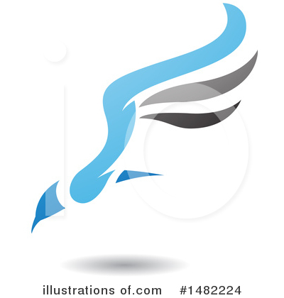 Royalty-Free (RF) Bird Clipart Illustration by cidepix - Stock Sample #1482224