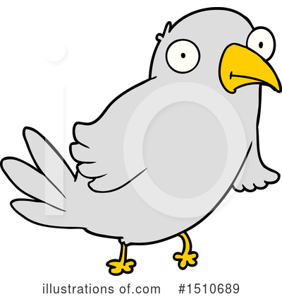Royalty-Free (RF) Bird Clipart Illustration by lineartestpilot - Stock Sample #1510689