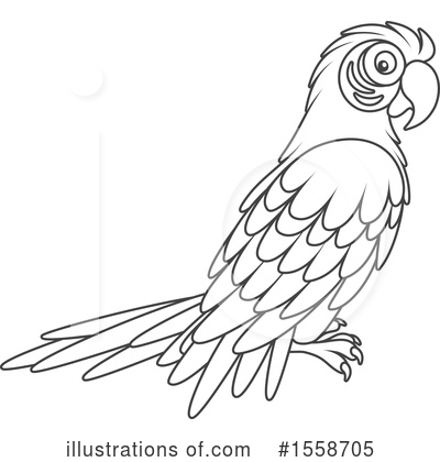 Royalty-Free (RF) Bird Clipart Illustration by Alex Bannykh - Stock Sample #1558705