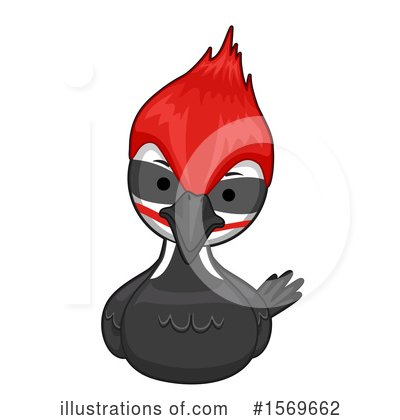 Woodpecker Clipart #1569662 by BNP Design Studio