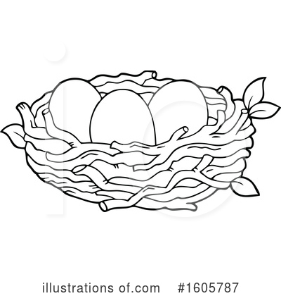 Royalty-Free (RF) Bird Clipart Illustration by visekart - Stock Sample #1605787