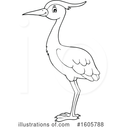 Royalty-Free (RF) Bird Clipart Illustration by visekart - Stock Sample #1605788