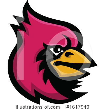 Cardinal Bird Clipart #1617940 by patrimonio