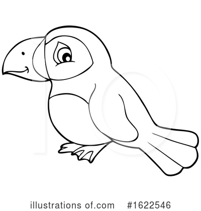 Royalty-Free (RF) Bird Clipart Illustration by visekart - Stock Sample #1622546