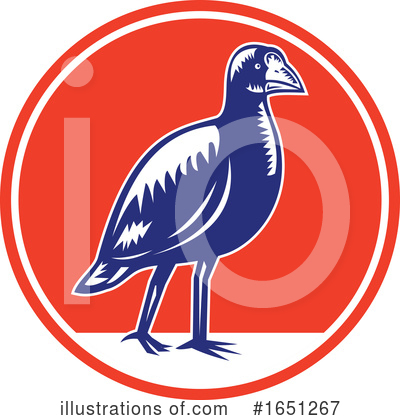 Royalty-Free (RF) Bird Clipart Illustration by patrimonio - Stock Sample #1651267