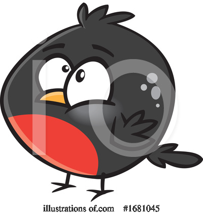 Royalty-Free (RF) Bird Clipart Illustration by toonaday - Stock Sample #1681045