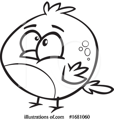 Royalty-Free (RF) Bird Clipart Illustration by toonaday - Stock Sample #1681060