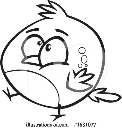 Royalty-Free (RF) Bird Clipart Illustration by toonaday - Stock Sample #1681077