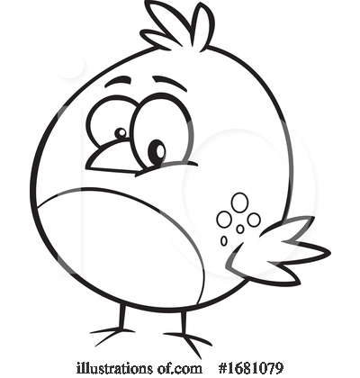 Royalty-Free (RF) Bird Clipart Illustration by toonaday - Stock Sample #1681079