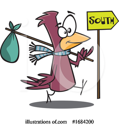 Royalty-Free (RF) Bird Clipart Illustration by toonaday - Stock Sample #1684200