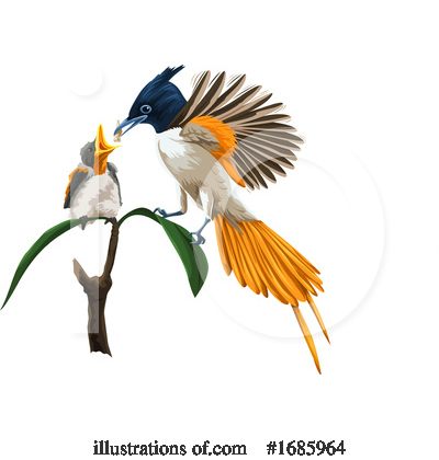 Royalty-Free (RF) Bird Clipart Illustration by Morphart Creations - Stock Sample #1685964