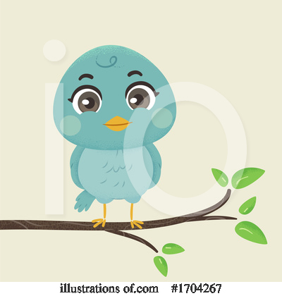 Royalty-Free (RF) Bird Clipart Illustration by BNP Design Studio - Stock Sample #1704267