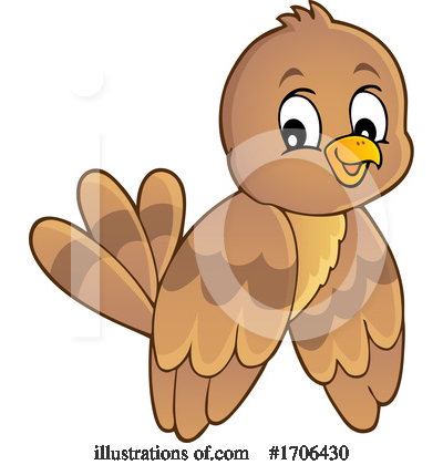 Royalty-Free (RF) Bird Clipart Illustration by visekart - Stock Sample #1706430
