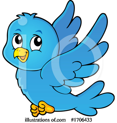 Royalty-Free (RF) Bird Clipart Illustration by visekart - Stock Sample #1706433
