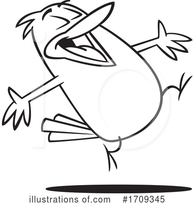 Royalty-Free (RF) Bird Clipart Illustration by toonaday - Stock Sample #1709345