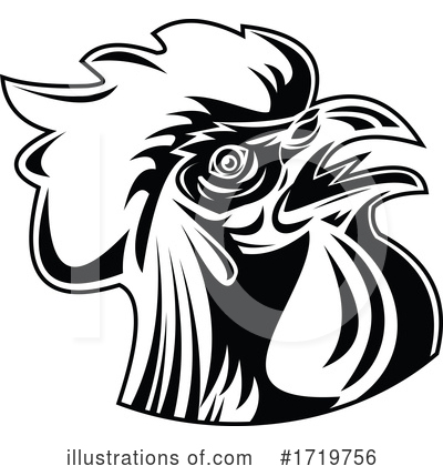 Royalty-Free (RF) Bird Clipart Illustration by patrimonio - Stock Sample #1719756