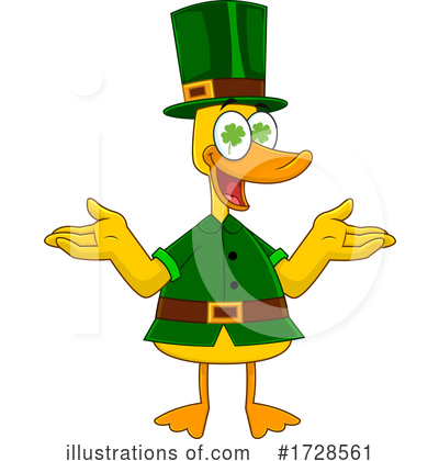 Saint Paddys Day Clipart #1728561 by Hit Toon