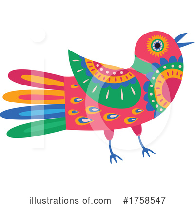 Royalty-Free (RF) Bird Clipart Illustration by Vector Tradition SM - Stock Sample #1758547