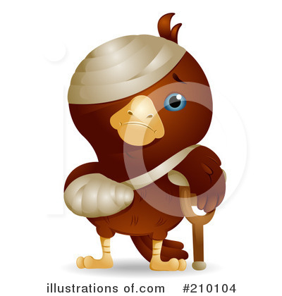 Royalty-Free (RF) Bird Clipart Illustration by BNP Design Studio - Stock Sample #210104