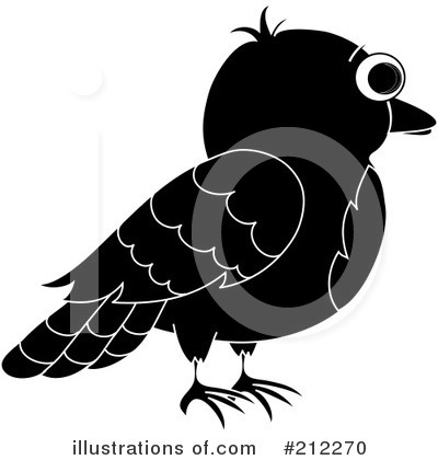 Royalty-Free (RF) Bird Clipart Illustration by Pams Clipart - Stock Sample #212270
