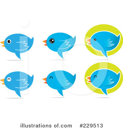 Royalty-Free (RF) Bird Clipart Illustration by Qiun - Stock Sample #229513
