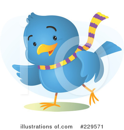 Royalty-Free (RF) Bird Clipart Illustration by Qiun - Stock Sample #229571