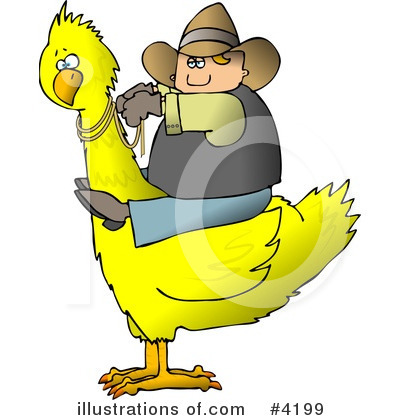 Royalty-Free (RF) Bird Clipart Illustration by djart - Stock Sample #4199