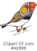 Bird Clipart #42886 by Dennis Holmes Designs