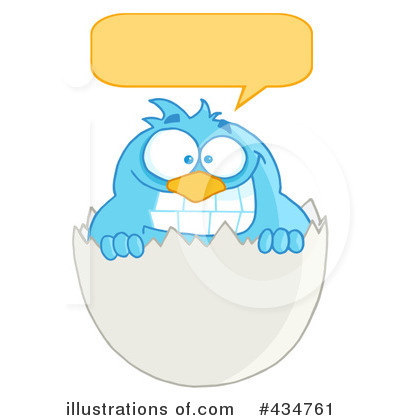 Royalty-Free (RF) Bird Clipart Illustration by Hit Toon - Stock Sample #434761