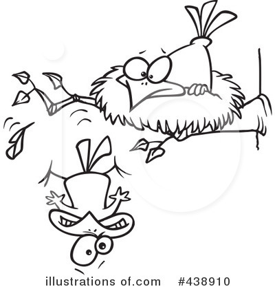 Royalty-Free (RF) Bird Clipart Illustration by toonaday - Stock Sample #438910