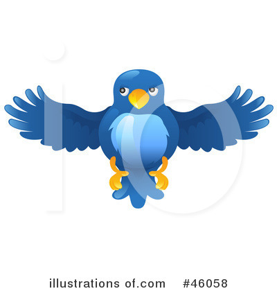 Royalty-Free (RF) Bird Clipart Illustration by AtStockIllustration - Stock Sample #46058