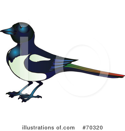 Royalty-Free (RF) Bird Clipart Illustration by Snowy - Stock Sample #70320