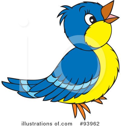 Royalty-Free (RF) Bird Clipart Illustration by Alex Bannykh - Stock Sample #93962