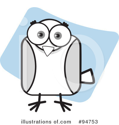 Royalty-Free (RF) Bird Clipart Illustration by Qiun - Stock Sample #94753