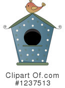 Bird House Clipart #1237513 by Pams Clipart