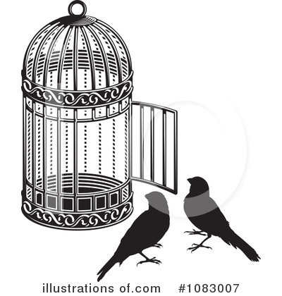 Bird Cage Clipart #1083007 by Any Vector