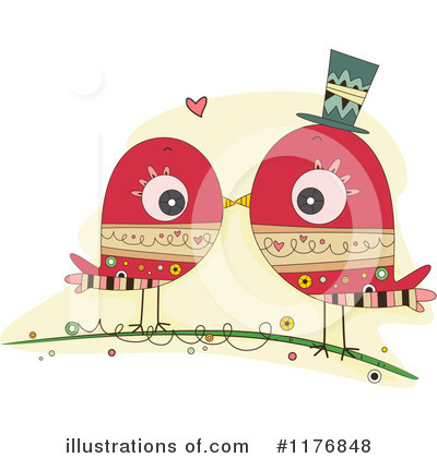 Royalty-Free (RF) Birds Clipart Illustration by BNP Design Studio - Stock Sample #1176848