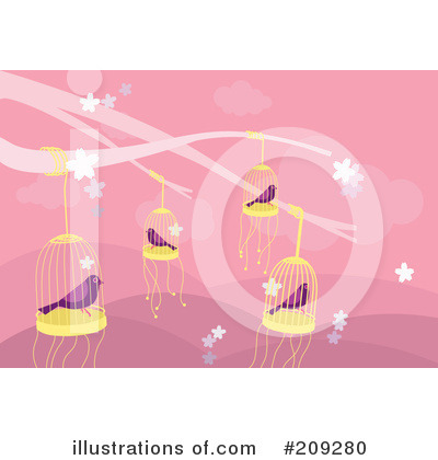 Royalty-Free (RF) Birds Clipart Illustration by mayawizard101 - Stock Sample #209280